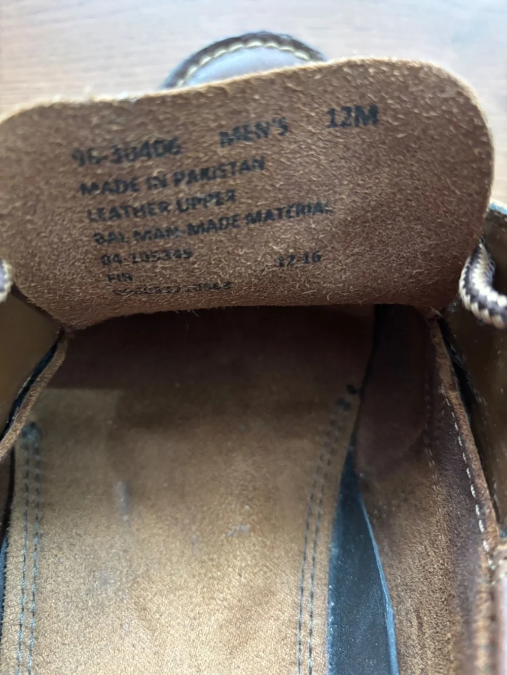 Chaps Boat Shoes Size 12